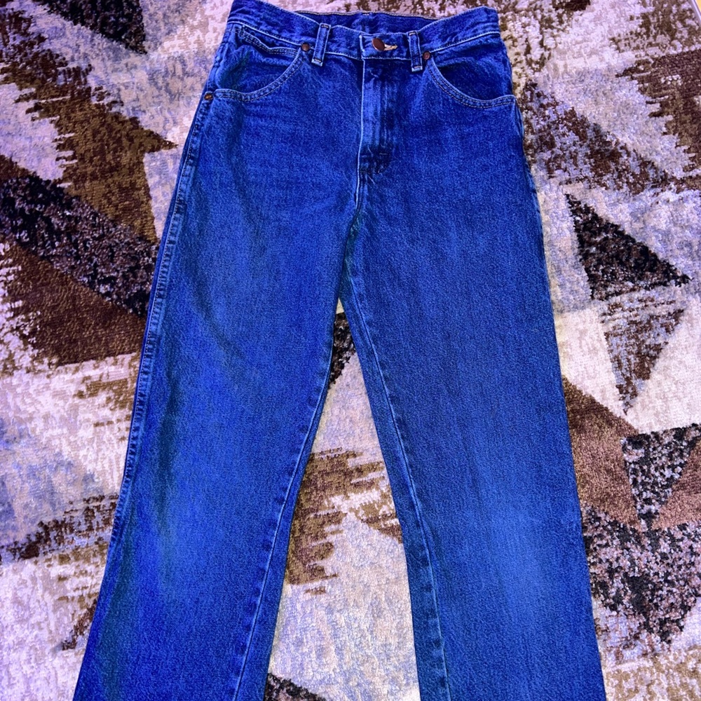 Wrangler jeans boys size 16 slim